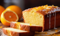 Bolo de Laranja com Calda