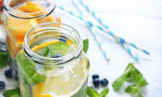 �gua Aromatizada! Sabor e benef�cios!