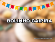 Bolinho Caipira Farinha de Milho Brasil