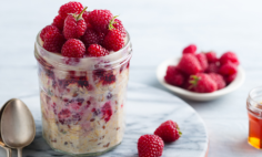 Overnights Oats com Iogurte