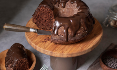 Bolo de Chocolate com Caf�