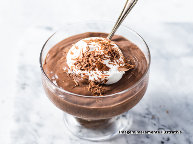 Mousse de Chocolate Del�cia
