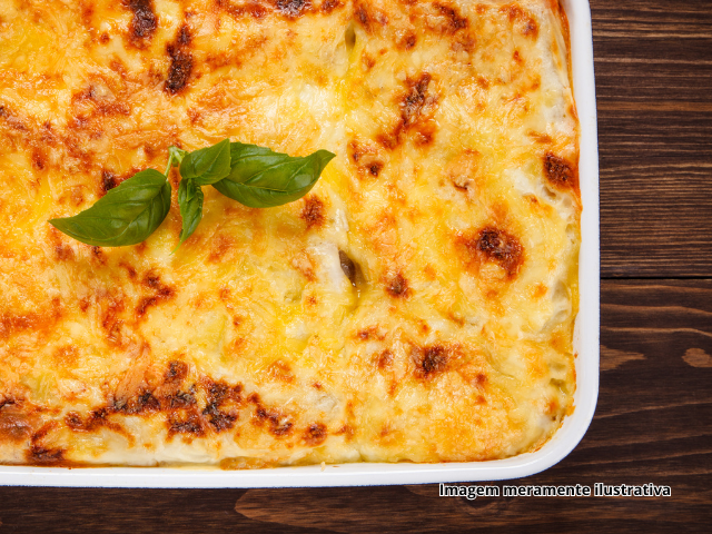 Lasanha de Macarr�o Ninho Dona Benta