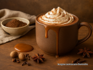 Chocolate Quente Nestl� com Caramelo e Especiarias
