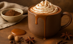Chocolate Quente Nestl� com Caramelo e Especiarias