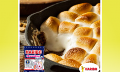 Marshmallows Haribo com chocolate e ao Forno!