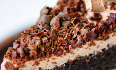 Torta gelada com Bis
